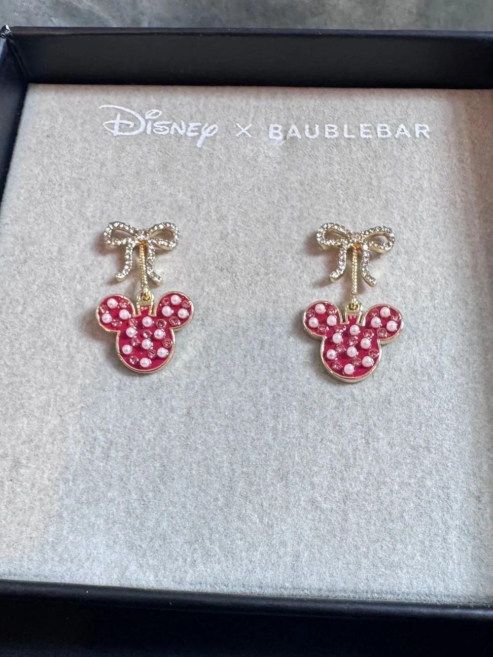 Minnie Bow Earrings Baublebar